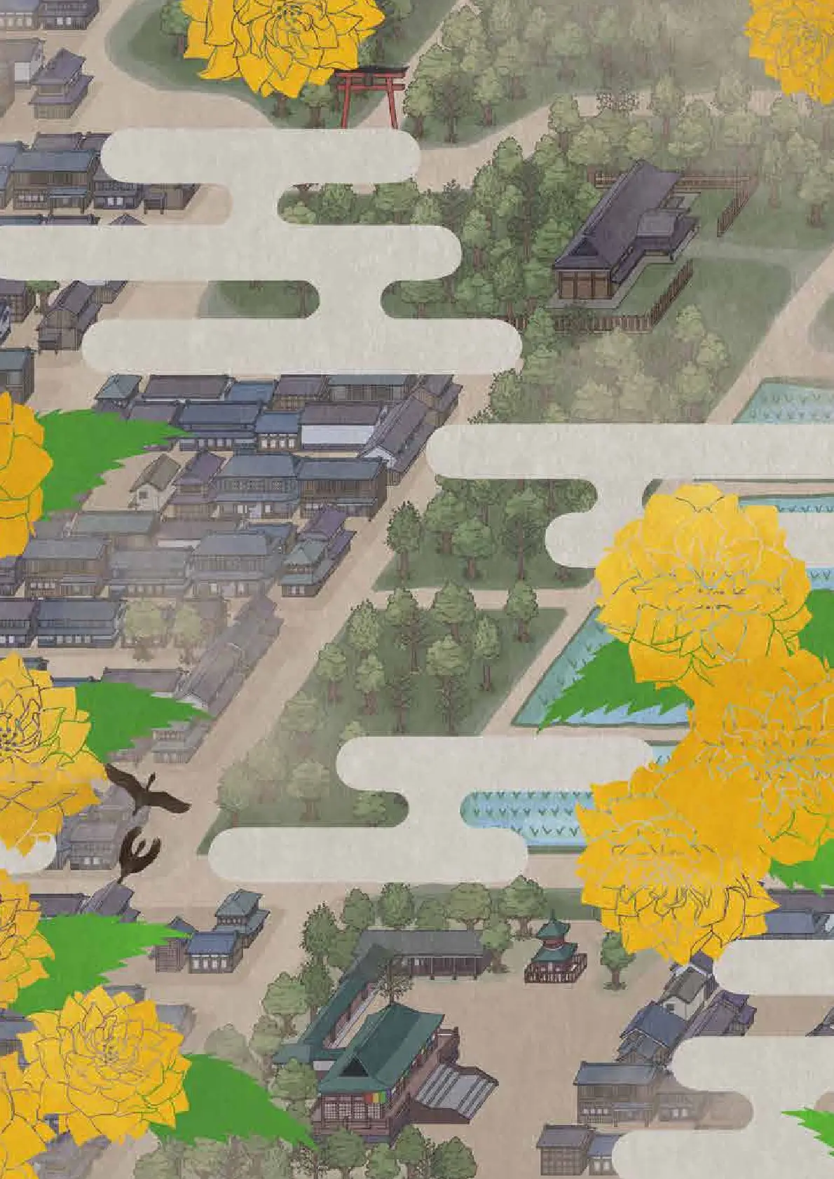 記念誌の参考デザイン例（川越市市制施行100周年記念誌）