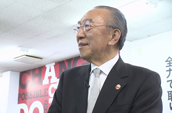 弊社会長の新井正敏