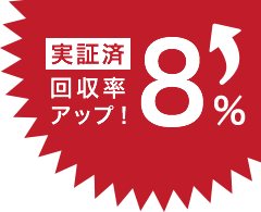 【実証済】回収率8%アップ！